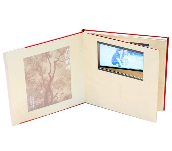 Quality Marketing wedding video book 1024x600 Resolution ODM 5GB Memory for sale