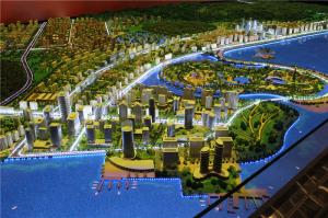 China Renderings Color Miniature City Model , Exhibition Use Small City Model wholesale