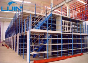 China 22FT / 6.5M Height Industrial Warehouse Shelving With Mezzanine Floor Racking on sale