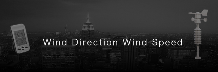 Customized Support OEM Wireless Small Wind Direction Anemometer Temperature And Humidity Meter