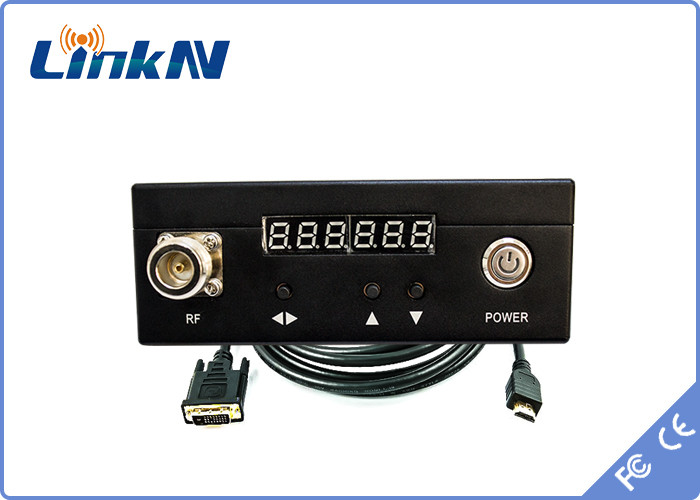 LKAV1508 Video Transmitter COFDM HDMI & CVBS High Safety AES256 Encryption 2W/37dBm Power