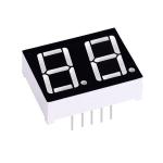 Indoor Usage Numeric LED Display 7 Segment 2 Digit 0.8in Red Color