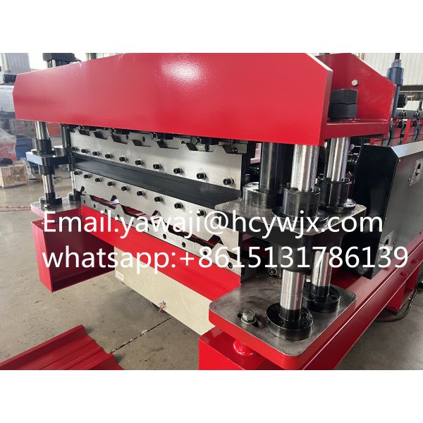 Roman Glazed Tile Double Deck Roll Forming Machine