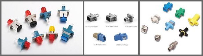 Multimode Optical SC Adapter Duplex OM4 Fiber Optic Adapter Coupler