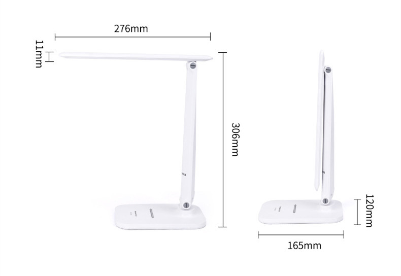 3w Modern Children Reading LED Desk Lamp With USB Rechargeable Table Lamp For Study
