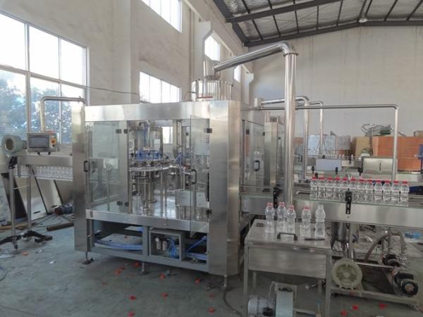 Quality Full automatic Monoblock Liquid Filling Machine 4000BPH Bottling Juice Equipment for sale