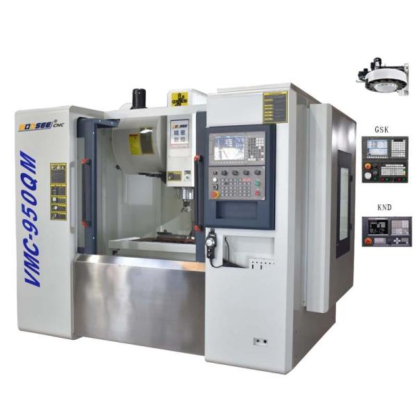 Quality BT40 Taper VMC Vertical 3 Axis CNC Milling Machine 8000rpm With Tool Magazine for sale