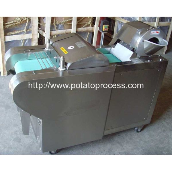 300kgh Semi-Automatic Wave Shape Potato Chips Production Line