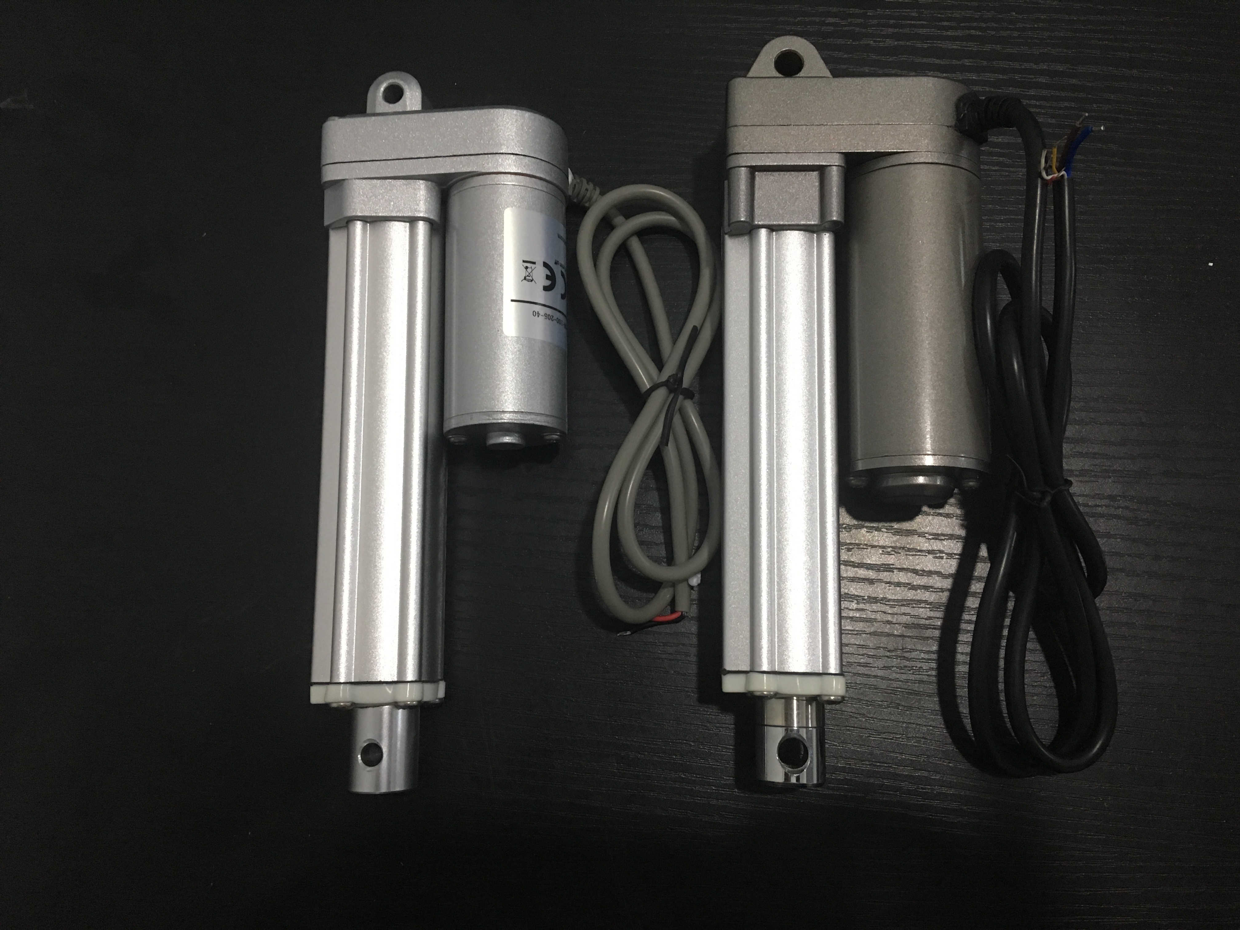 Mini Electric Actuator 12V DC 8 Inch Linear Actuator With Potentiometer 110 Lbs Force