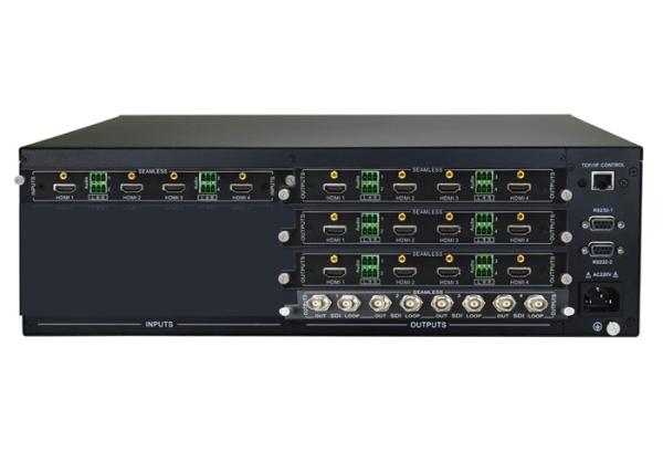 Quality Modular 4K UHD Video Matrix Switcher With 4 Hdmi Input SDI Output for sale