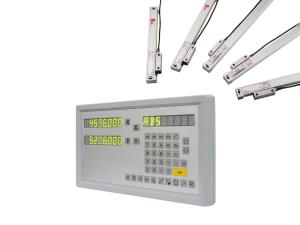China Grey Shell Milling Machine Dro 2 Axis Digital Readout System wholesale