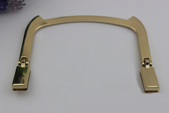 Hardware bag accessories zinc alloy light gold 105 mm canvas tote bag leather handle