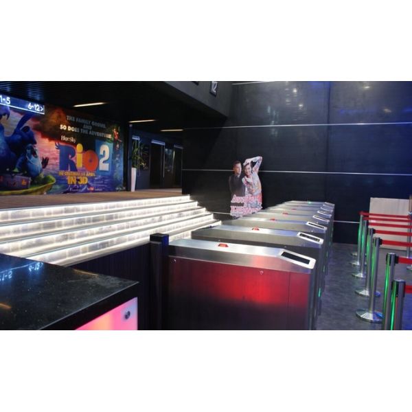 Speed Swing Turnstile Barrier Gate , Access Control Pedestrian Turnstiles CE