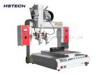 Single Y Working Platform Automatic Soldering Machine With Double Soldering Iron
