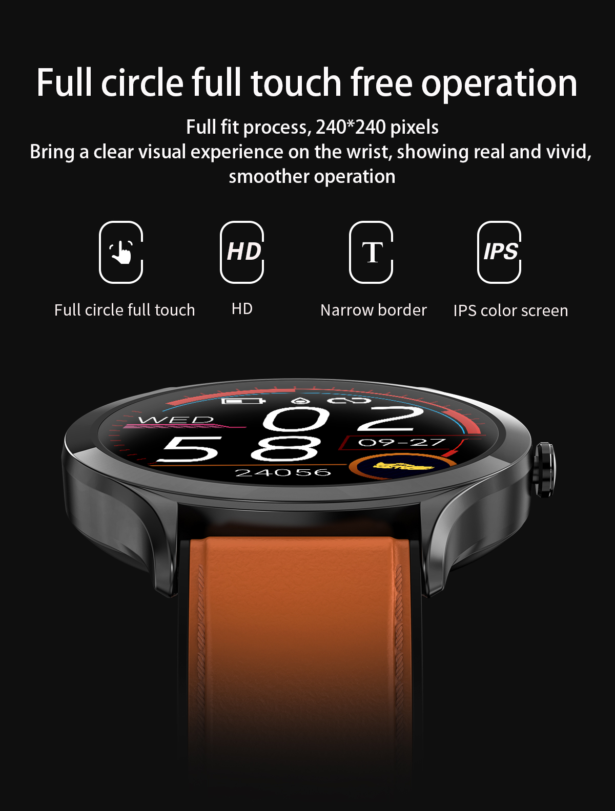 Bracelet Health Exercise Android Waterproof IP67 Automatic Smart Watch