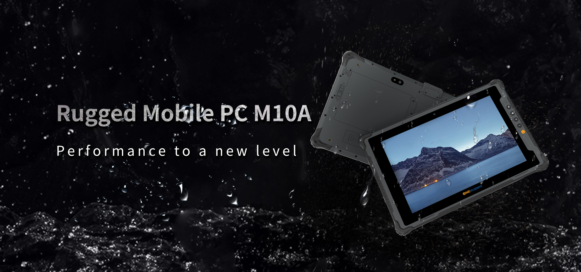ONERugged M10A 10inch Tablet with Win 11 Scanner IP65 NFC RS232 RJ45 and Optional NFC