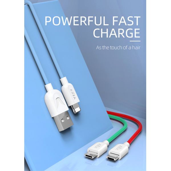 USB Micro Type C Lightning Mobile Phone CD10 USB Charging Cables