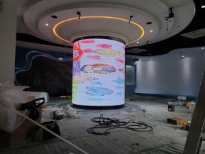 China P2.5 4K Mini LED Screen Display Soft Rubber Magnet Attached Indoor LED Panel on sale