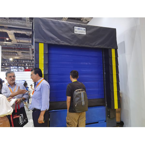Fire Resistance Inflatable Dock Shelter Customized Industrial Adjustable