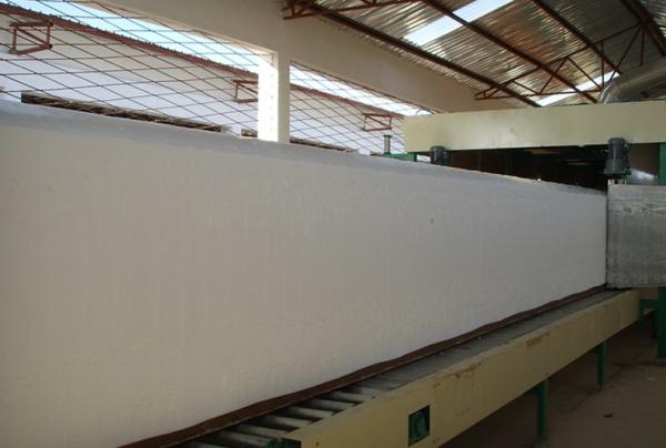 Quality Horizontal Continuous Spong Foam Production Line For Furniture / Pillow for sale