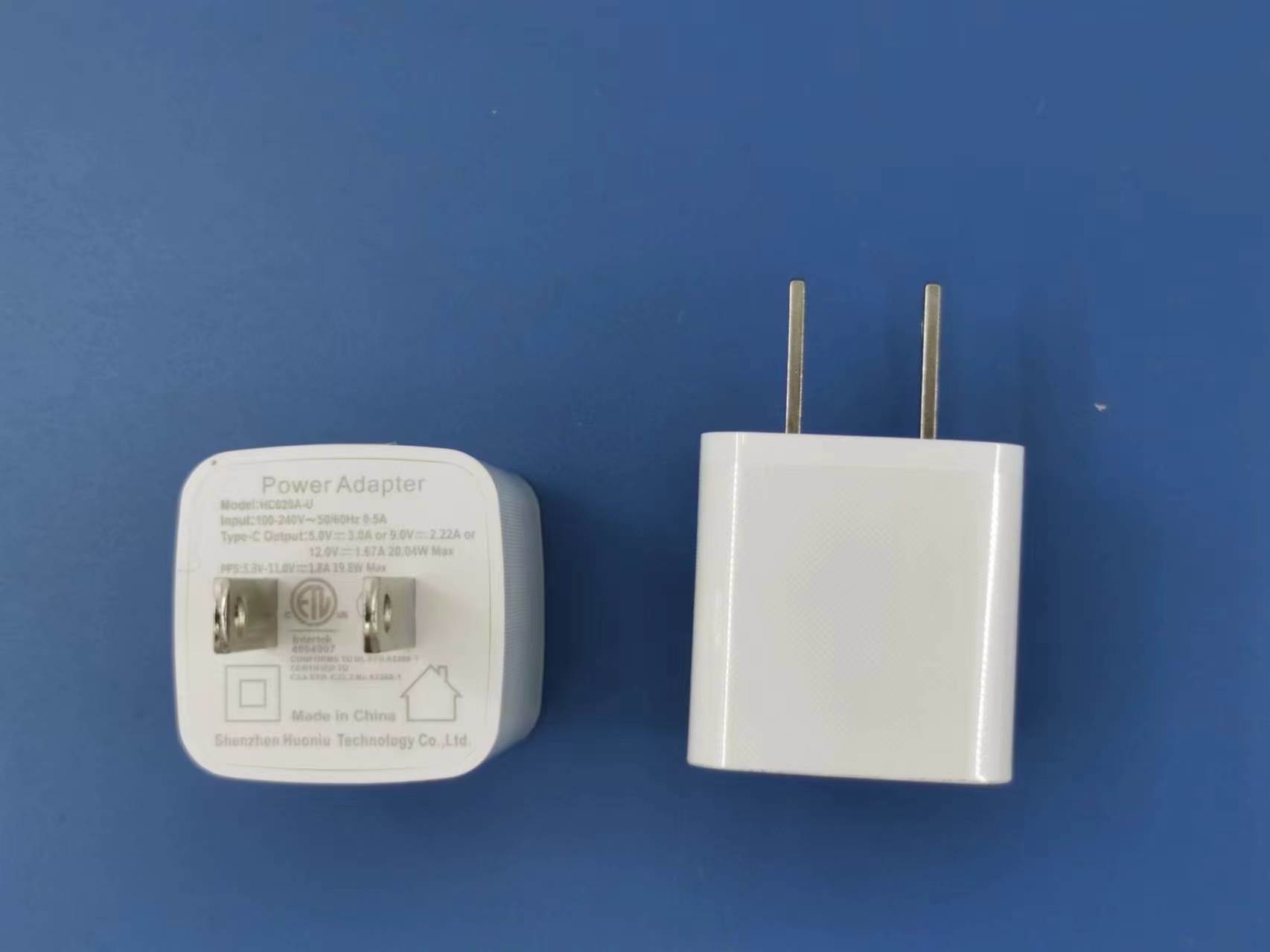 PD Universal Usb C Adapter Power 20W Output White Charger For PD Devices