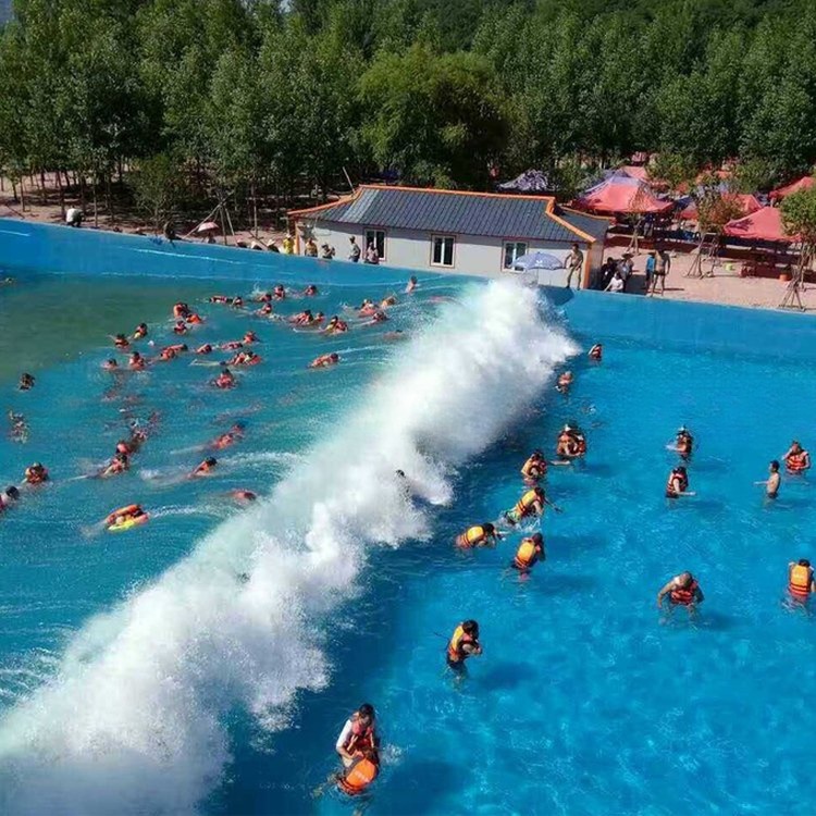 Amusement Water Park Equipment Tsunami Wave Pool