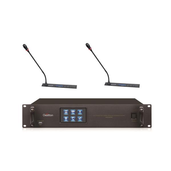 Quality 110 Units XLR Gooseneck Microphone Wired Conference System With Speaker for sale