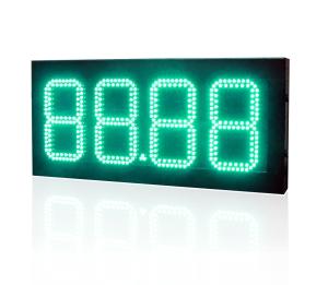 China Digit Height 8&quot;-32&quot; Iron Casing Material 24-inch LED Display Board for Gas Station wholesale