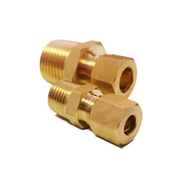JIS ANSI Brass Compression Union Fitting With All Size