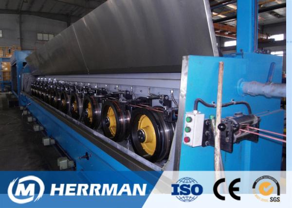 Quality Automatic Wire Drawing Machine Separate Motor Driven 450mm Capstan Diameter for sale