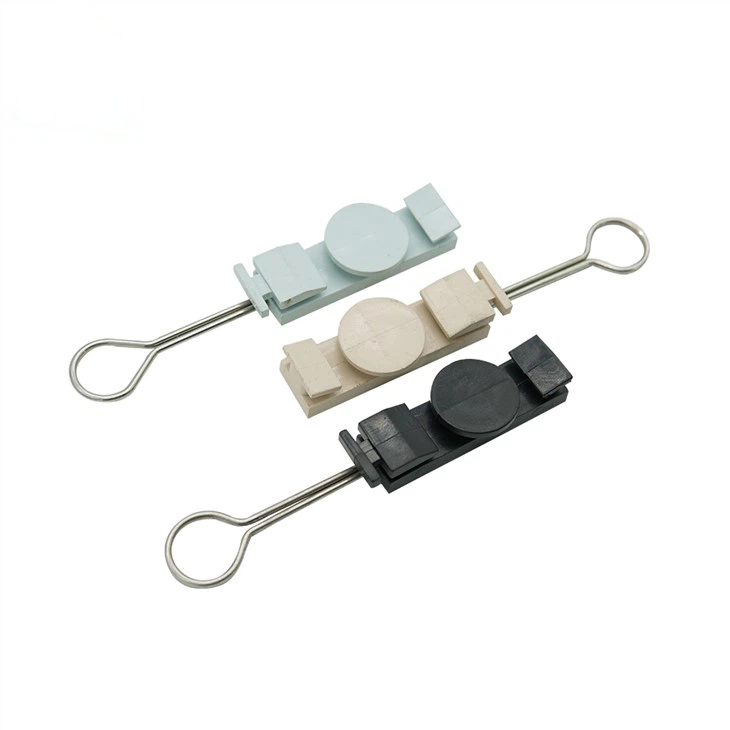 China FTTH Fiber Drop Cable Tension Clamp on sale China FTTH Fiber Drop Cable Tension Clamp on sale