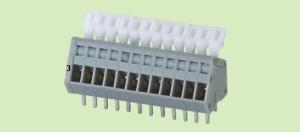 China Wire To Board PCB Spring Terminal Block RD240 2.5 2.54 1P-XXP 150V 4A wholesale