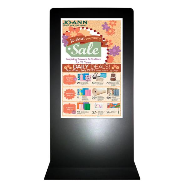 Quality Web Based Control Panel 55 Inch Interactive Digital Kiosk High Brightness for sale