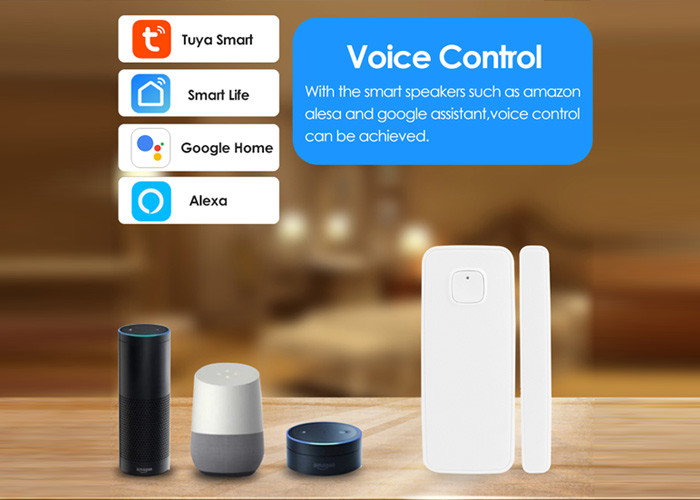 Tuya Wireless Vibration Security Alarm Trigger Sensor Battery Operated