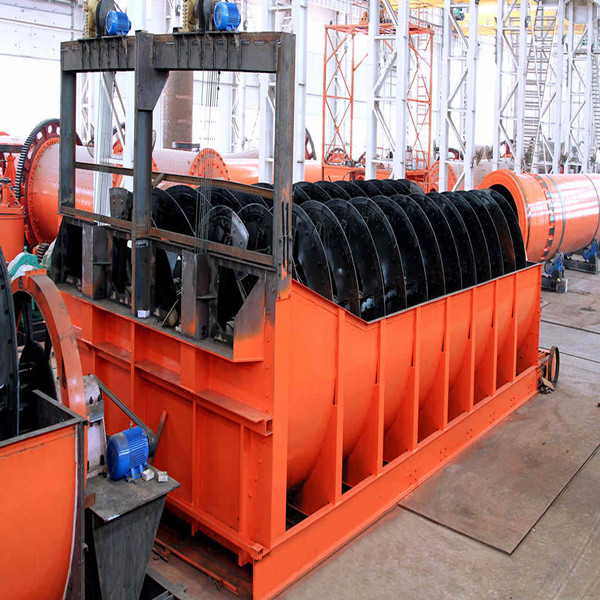 High Weir Spiral Classifier Gravity Separation Plant High Classifying Efficiency
