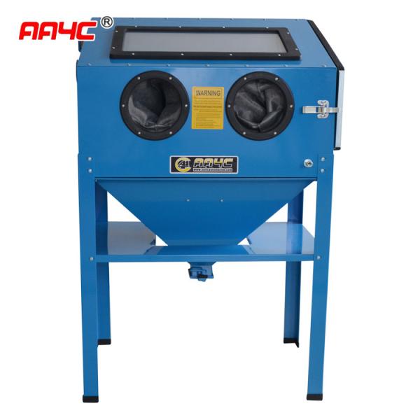 Quality AA4C 350L sand blasting cabinet  sandblast cabinet  sandblasting machine for workshop for sale