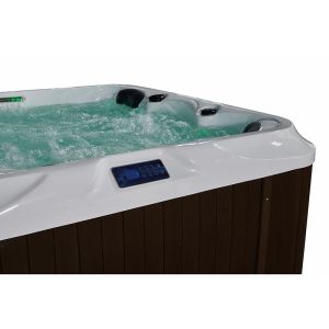 2120x2120x900mm Bathroom Jacuzzi Tub Square Whirlpool Massage Tub