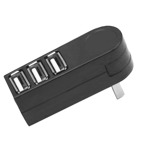 Quality ABS 4 Port USB HUB Splitter , 270 Degrees Rotating High Speed 3 Ports USB HUB for sale
