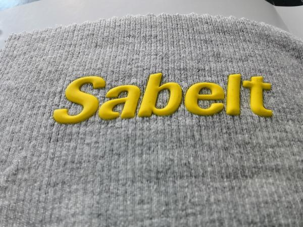 Quality 3D Printing Clothing Heat Transfer Garment Labels Silicone Embossing for sale