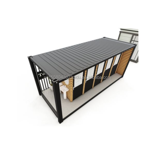 Modern Expandable Steel Frame Portable Prefabricated Container House with Bedrooms for Outdoor Made of Sandwich Panel