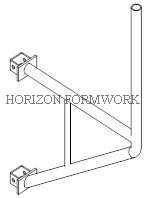 Adjustable Wall Formwork Systems , H20 Beam Metal Formwork For Concrete Columns