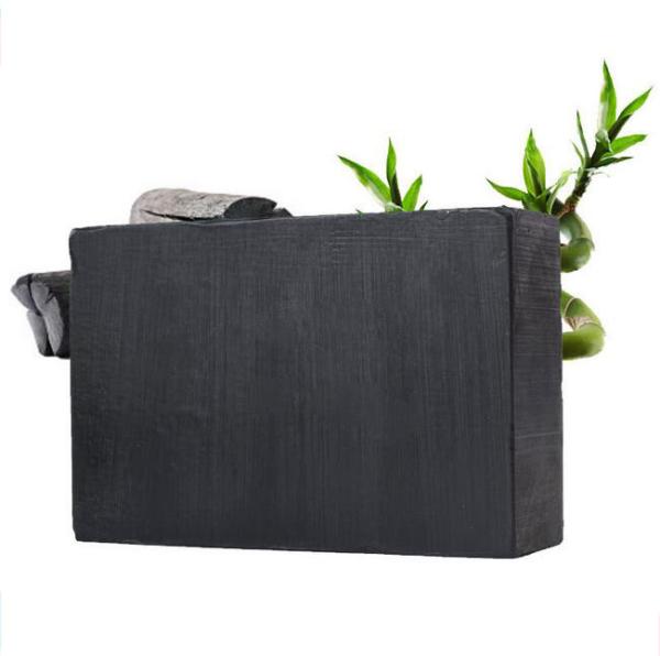 Quality Handmade Deep Cleansing Bar Soap , Organic Bamboo Charcoal Soap for sale