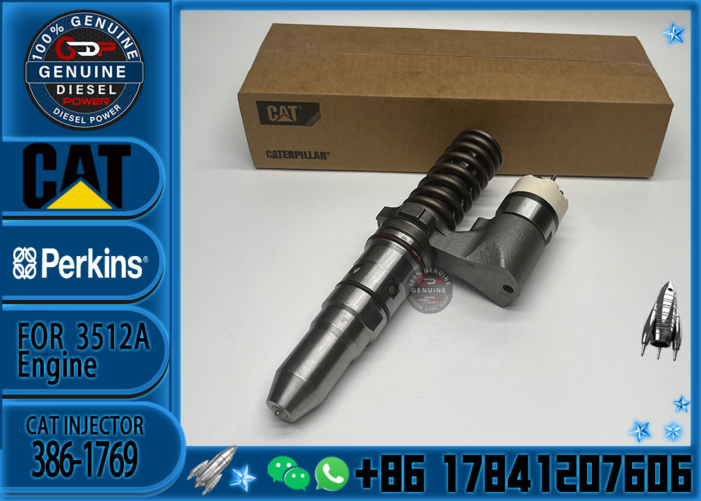 High Quality Rebuilt Made in China Diesel Fuel Injector 386-1769 250-1314 386-1766 For Caterpillar 3512B E3512B Engine