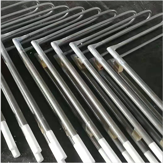 MoSi₂ Heating Elements with 1800°C Max Service Temp, Self-Forming Protective Layer, and Stable Electrical Resistance for Industrial Applications