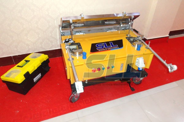 Automatic Mechanical Plastering Machine Electric Motor Drive For Unstable Voltage Area