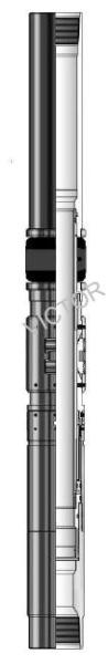 Compact Design Well Completion Tools Large Drift Diameter Hydraulically Set