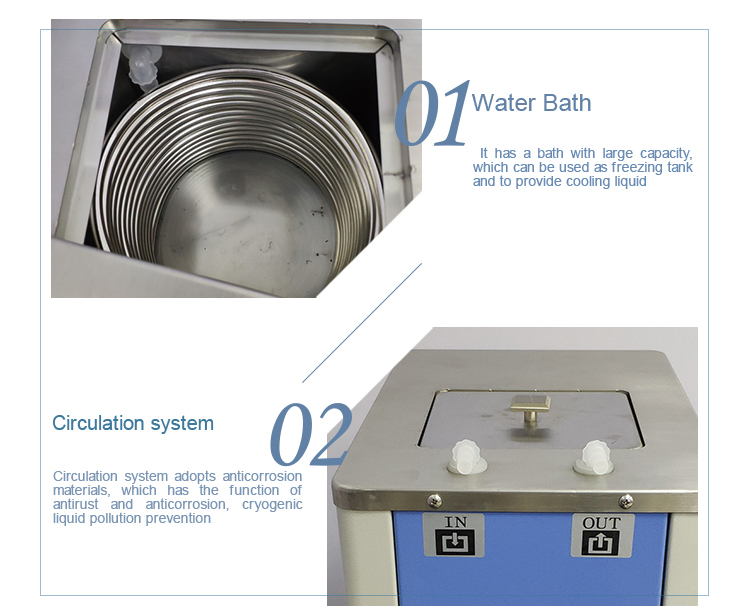 Lanphan 420W Cryogenic Cooling Lab Chiller Unit