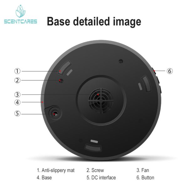 500ml Art Ultrasonic Cool Mist Aromatherapy Diffuser