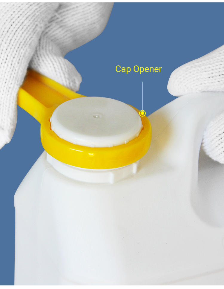 250ml-1000ML HDPE Recycling Plastic Containers Logo Printing For Pill Packing