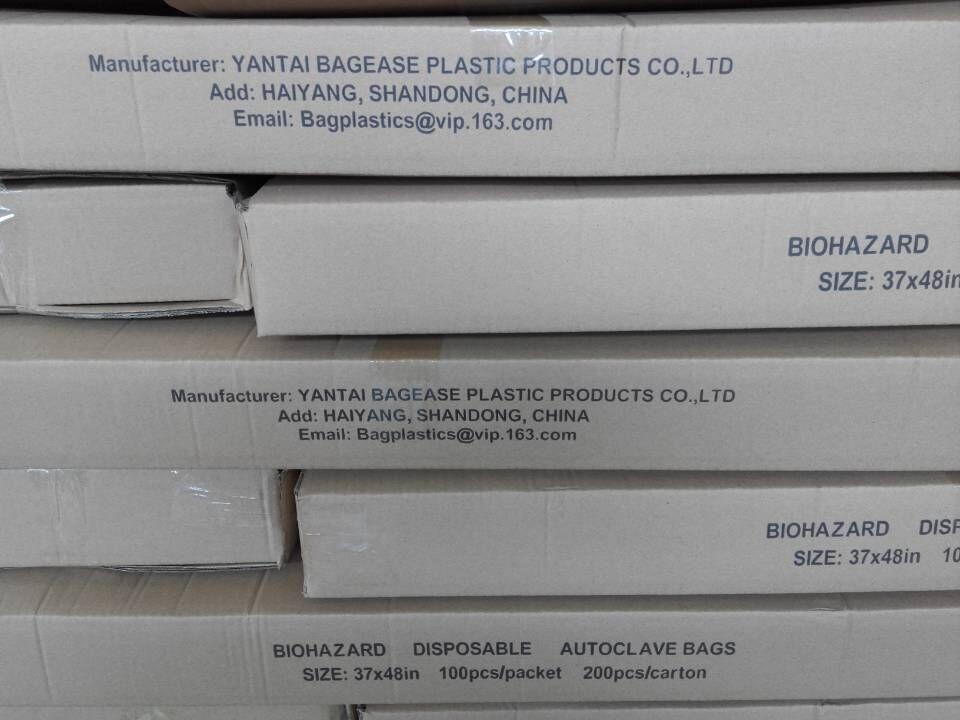 Heavy Duty Construction Plastic Asbestos Bag Waste Bag,Heavy Duty Disposal Polythene bags For Asbestos Removal BAGEASE